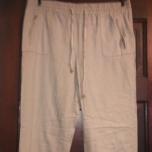 Tan, Woven Pants